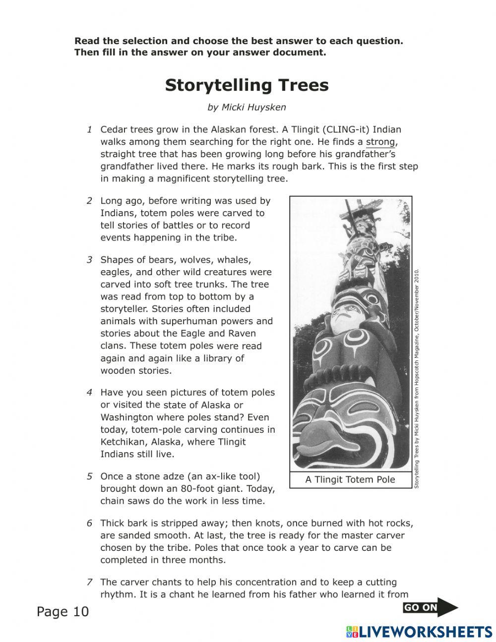 Storytelling Trees