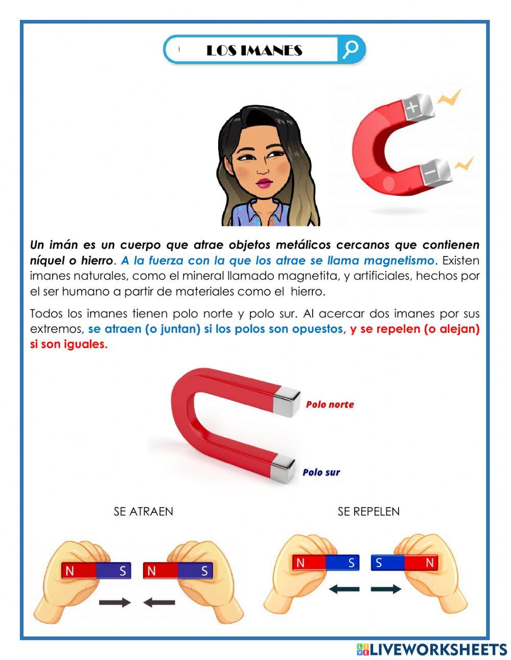 Características y utilidad de los imanes