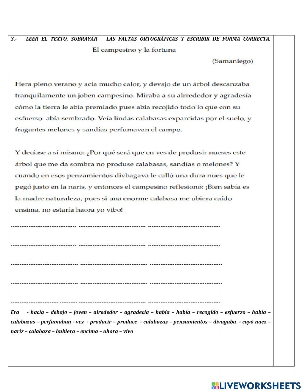 Evaluación diagnóstica 10mo lengua