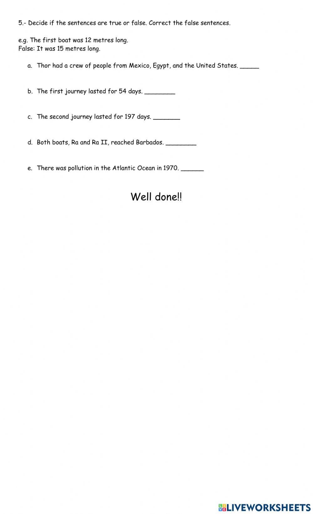 Reading A voyage into the past