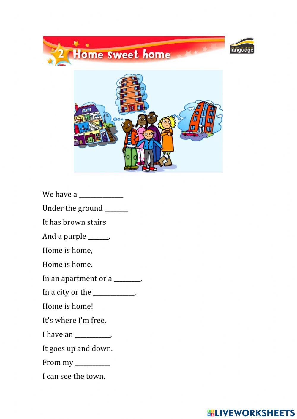 Kids box 3 - home is home