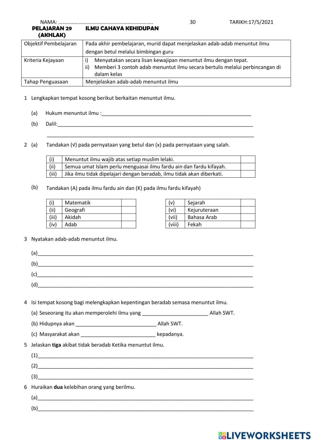 P29 ilmu cahaya kehidupan ting.1