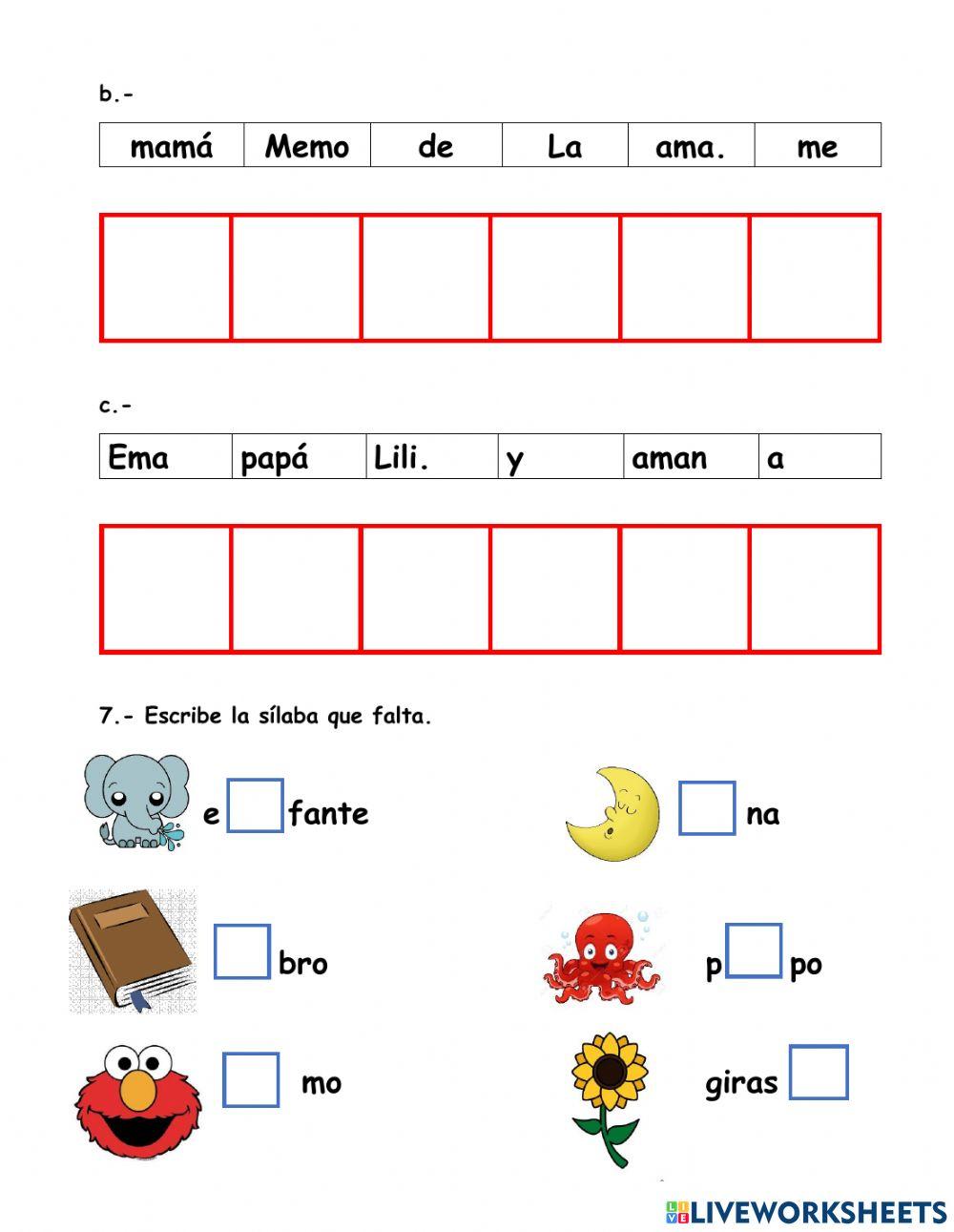 Examen bimestral de comunicación