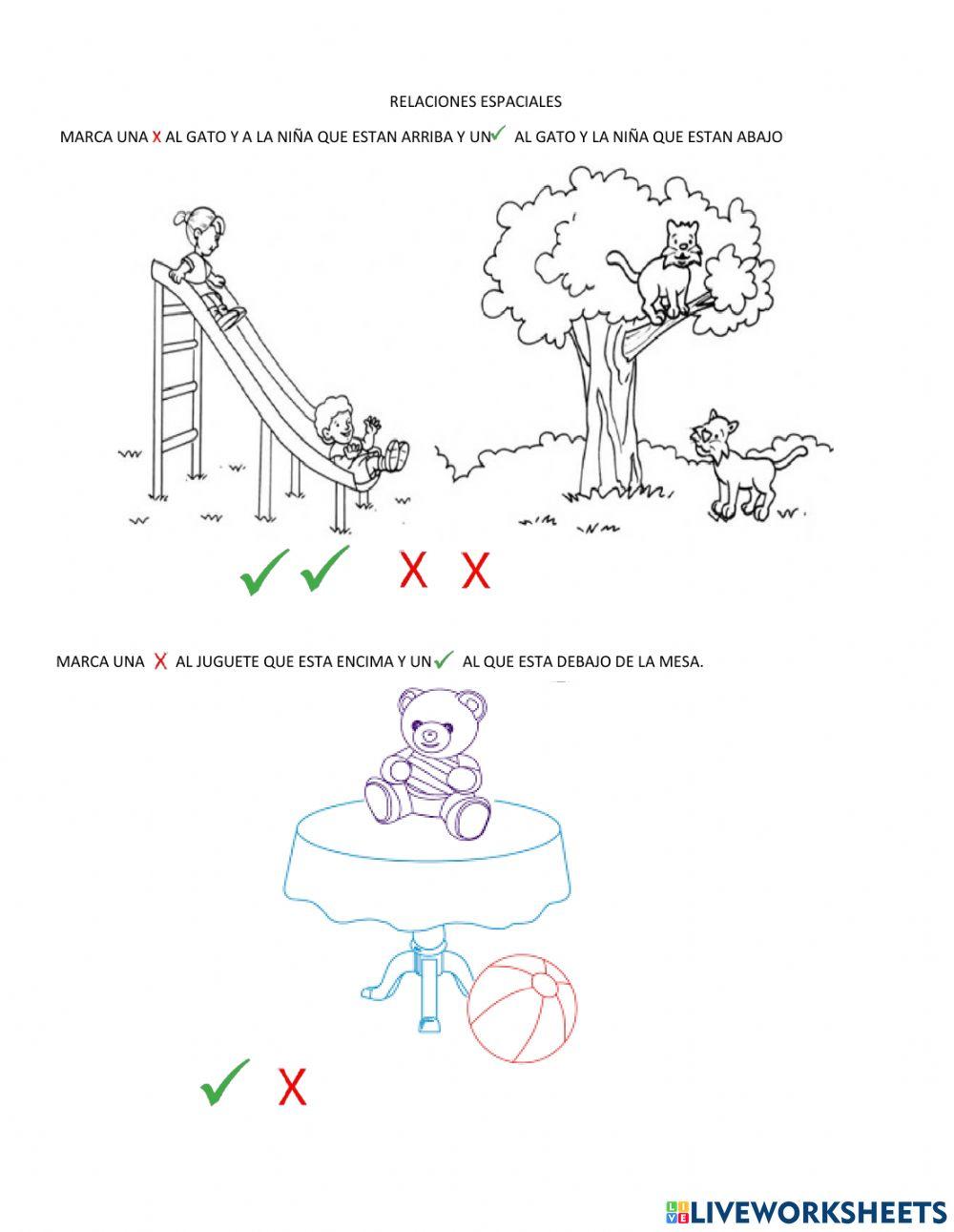 Relaciones espaciales