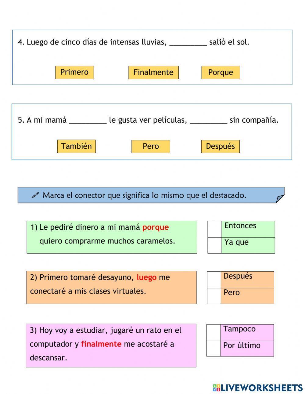Conectores Conectores