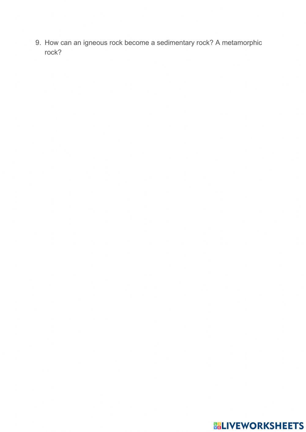 4.6 Rock Cycle Processes