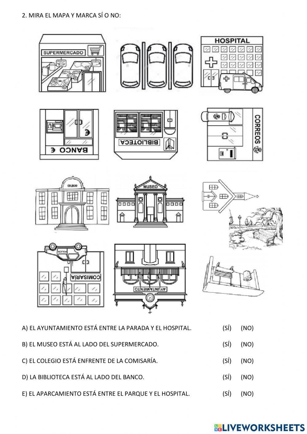 Dar y pedir direcciones con el mapa
