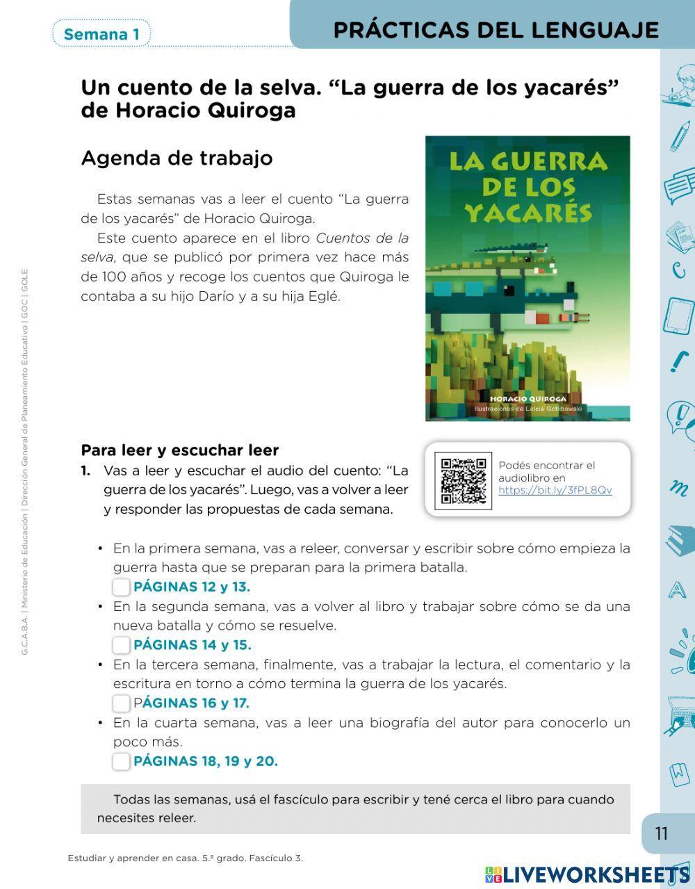 La guerra de los yacares