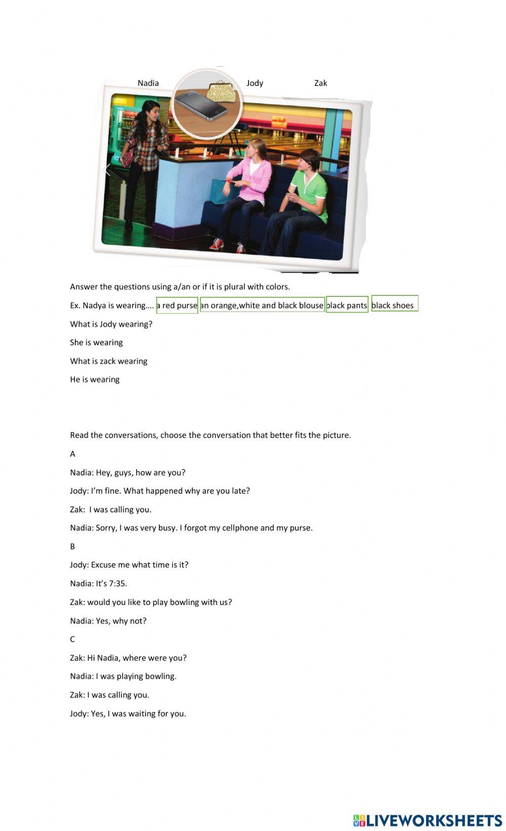 Warm-up ENGBT5 page 48