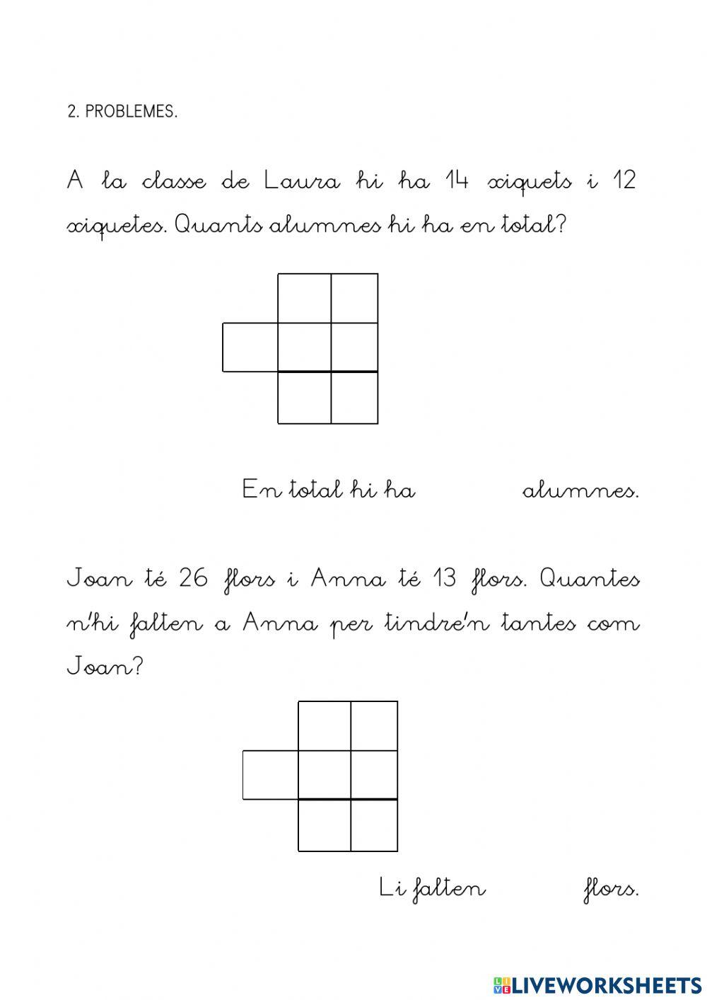 Descomposició de nombres