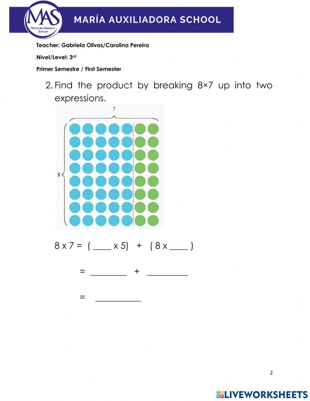 Distributive Property