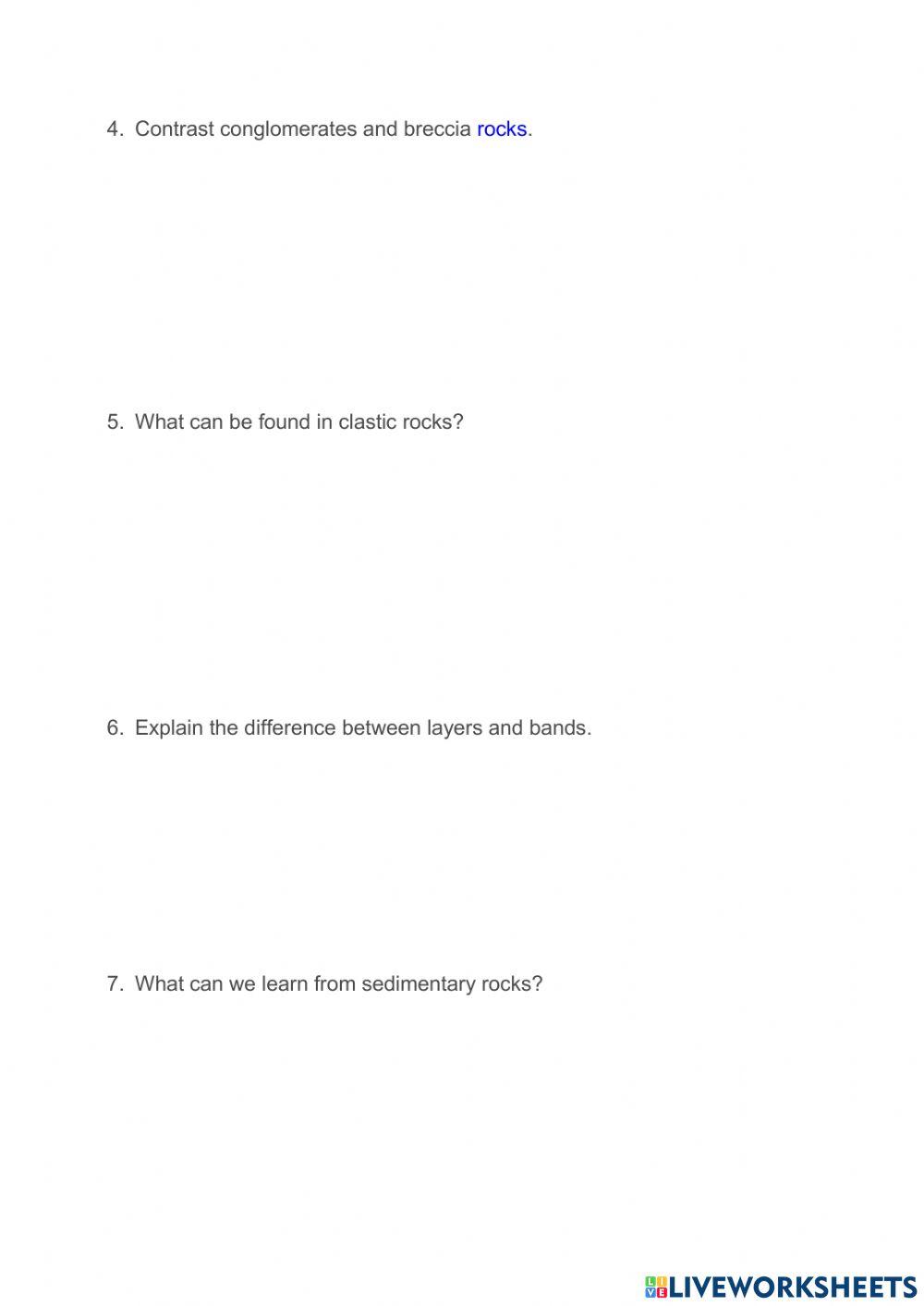 4.12 Sedimentary Rock Classification