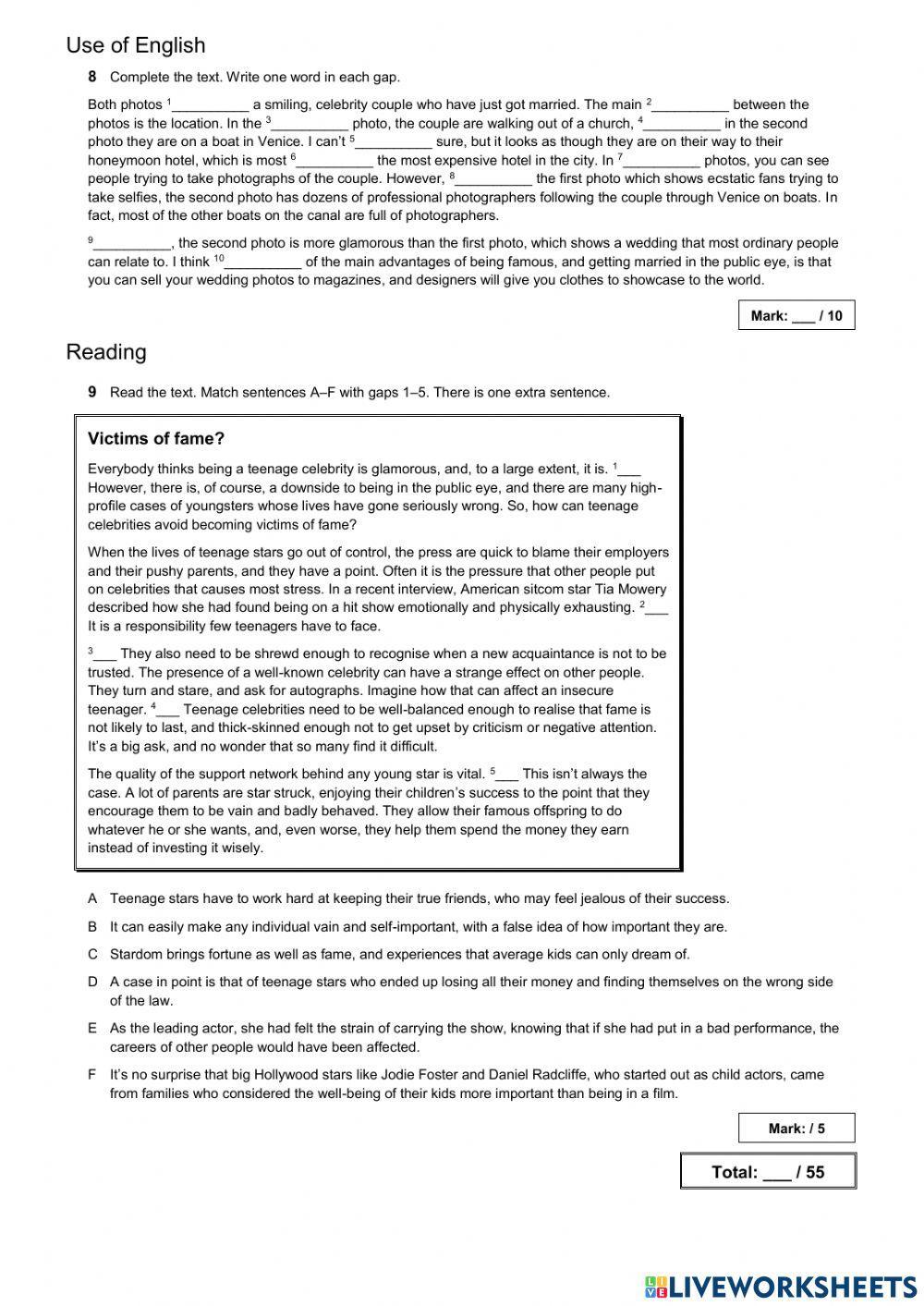 Test unit 1 solution upper-int