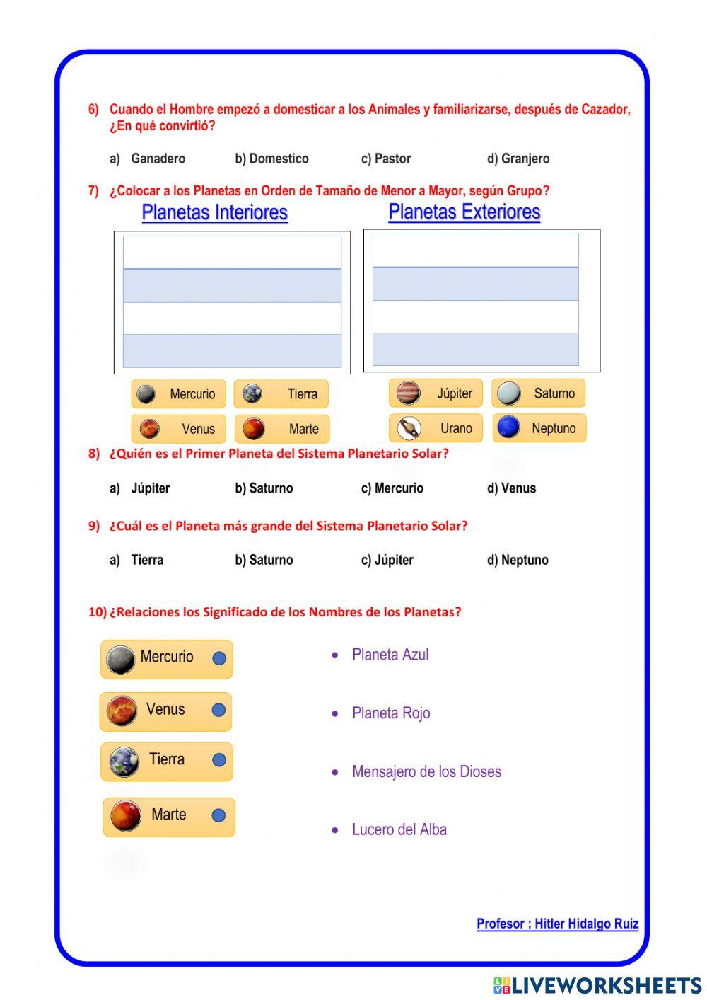 Examen de Personal Social