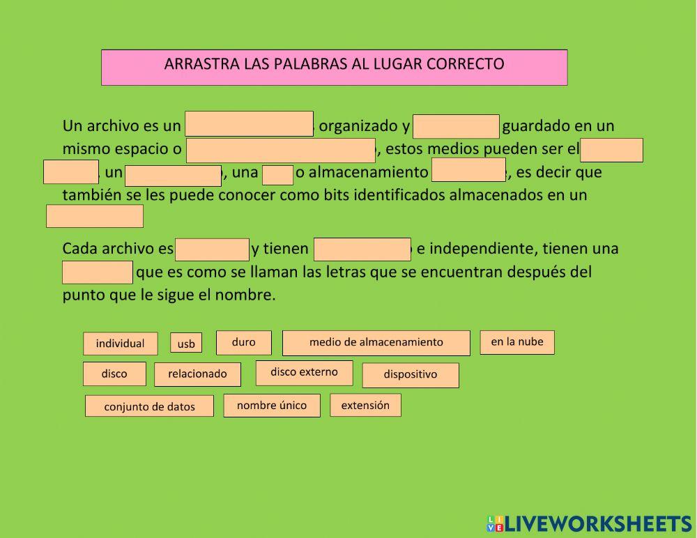 Archivos y Administrador de Archivos