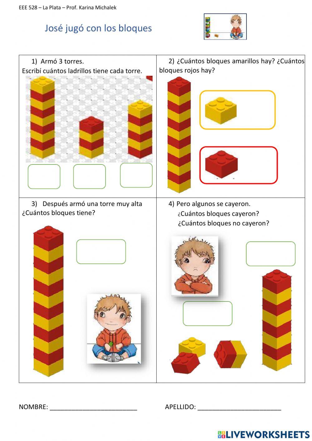 Los bloques de José
