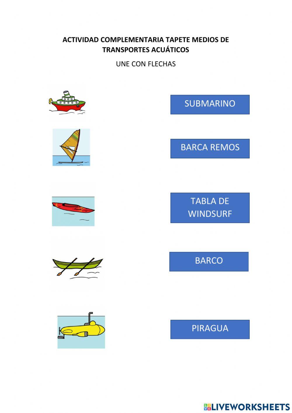Medios de transporte acuáticos