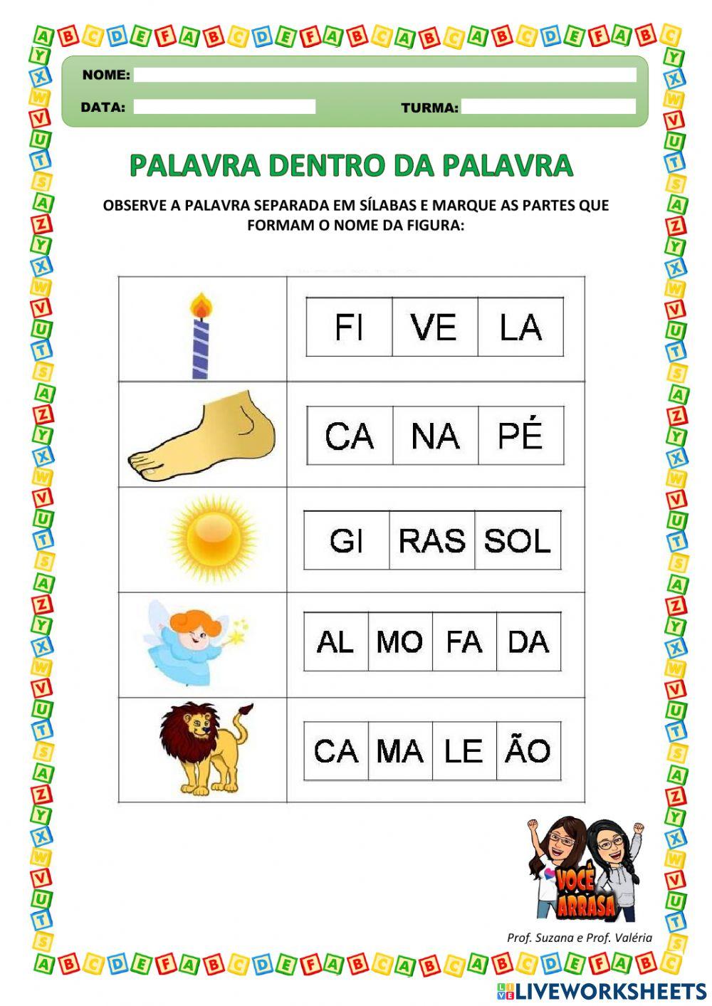 Palavra Dentro da Palavra