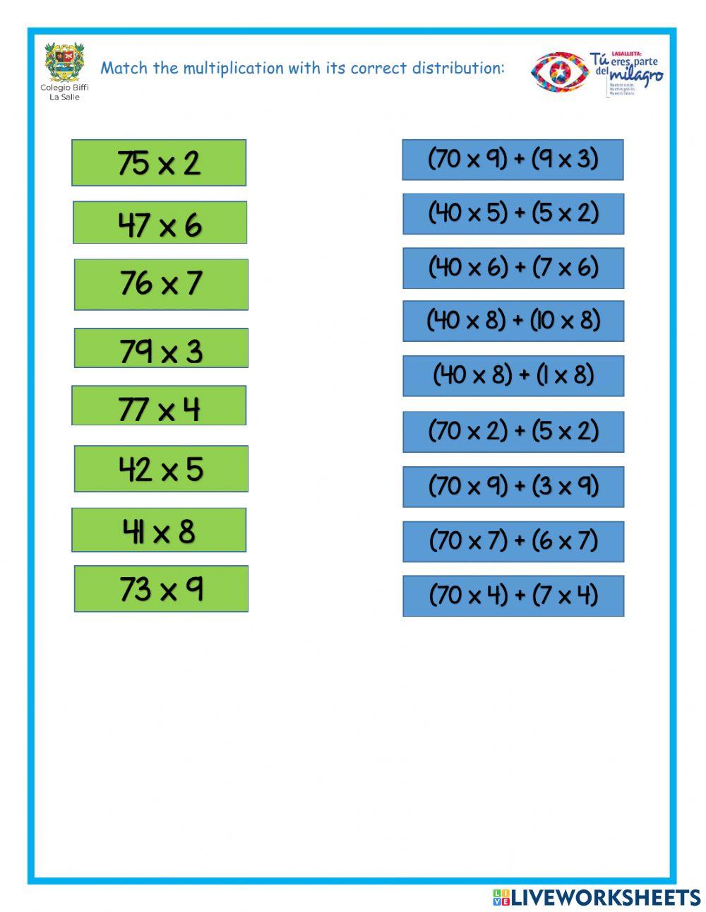 distributive property