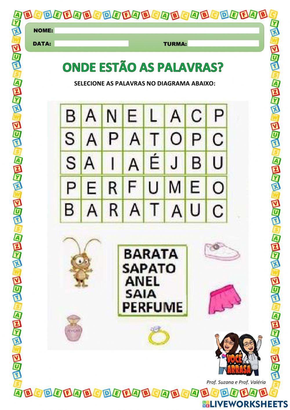 Onde Estão as Palavras?