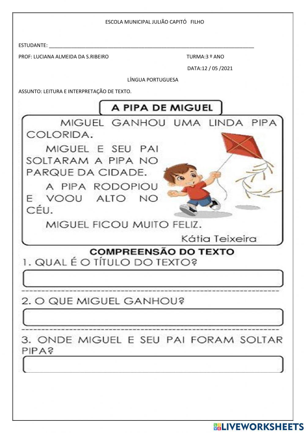 Lingua portuguesa