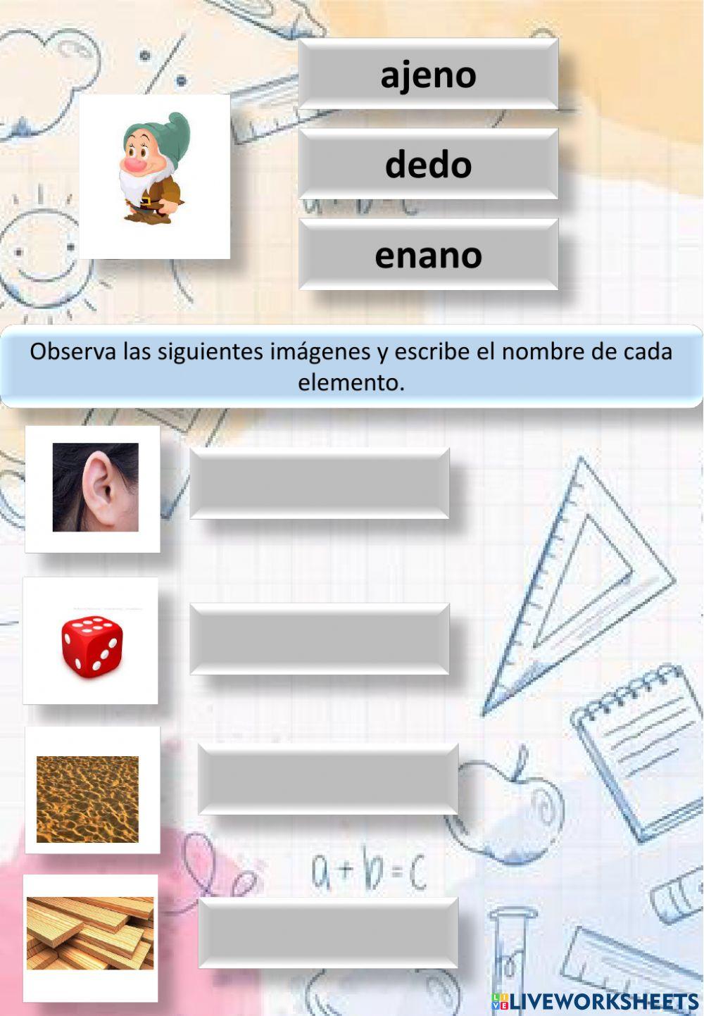 Repaso lecciones hasta nido