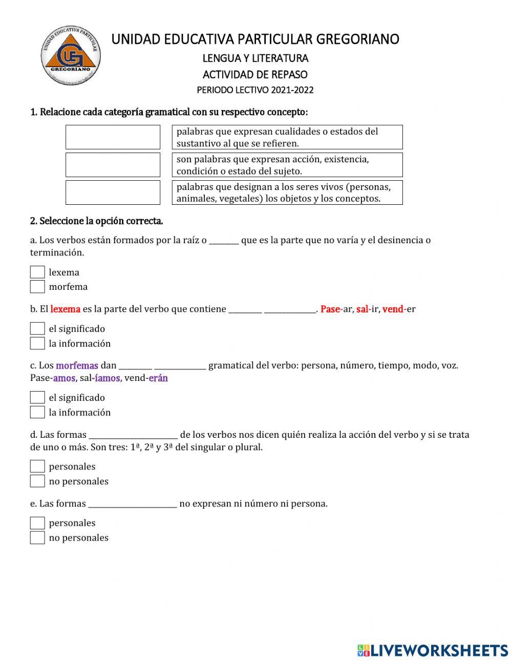 Prueba diagnóstica Noveno
