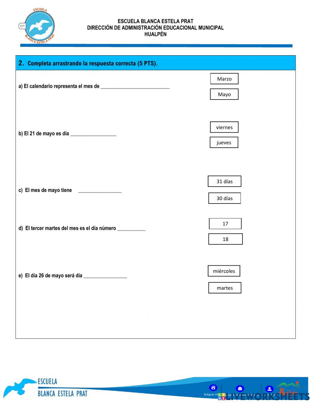 Evaluacion Historia y Geografía