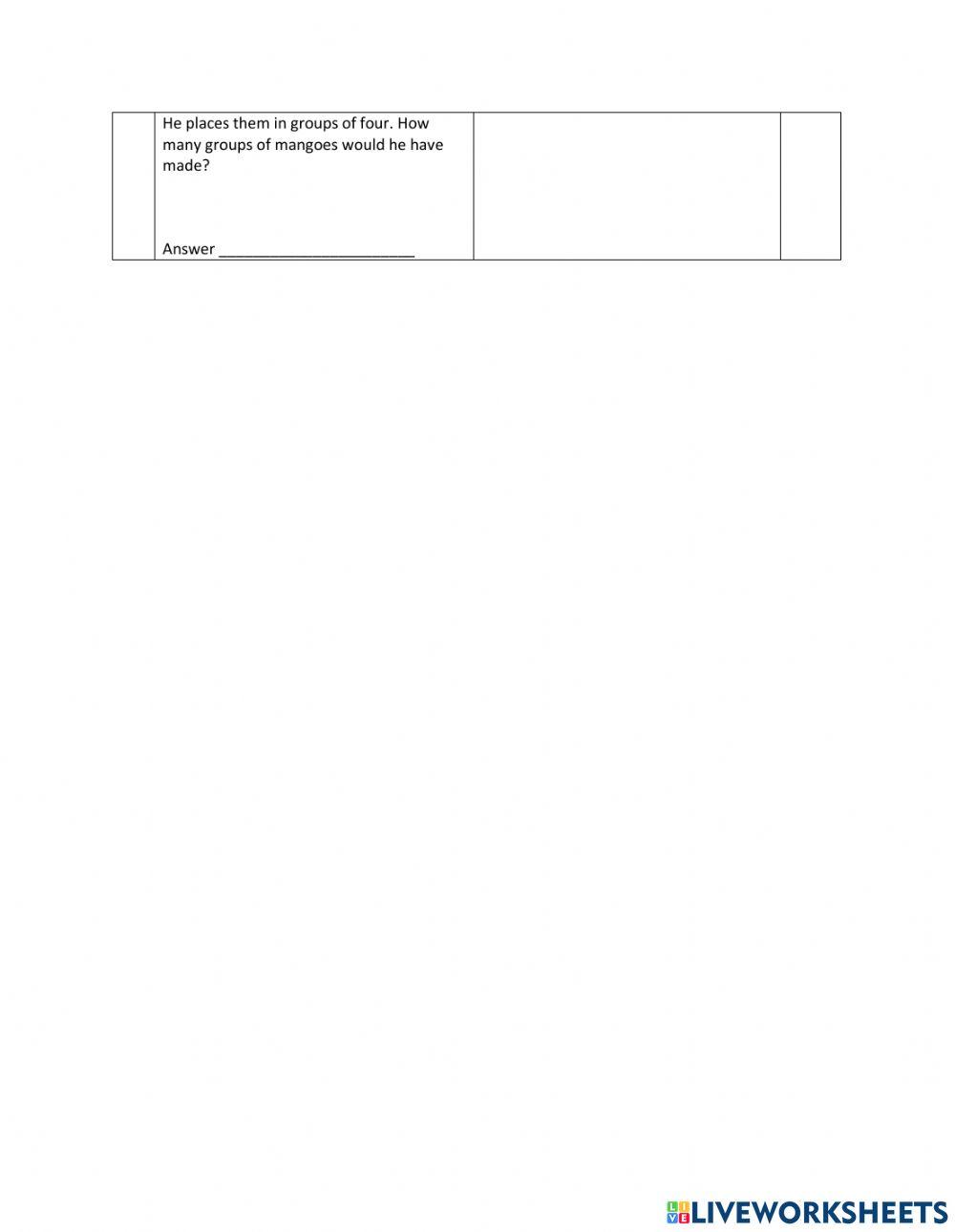 Mathematics Evaluation