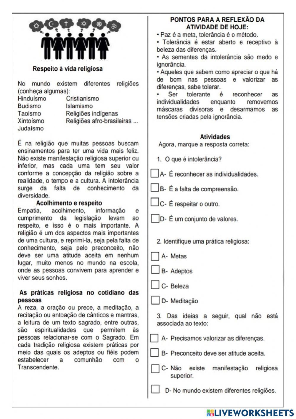 Diversidade Religiosa