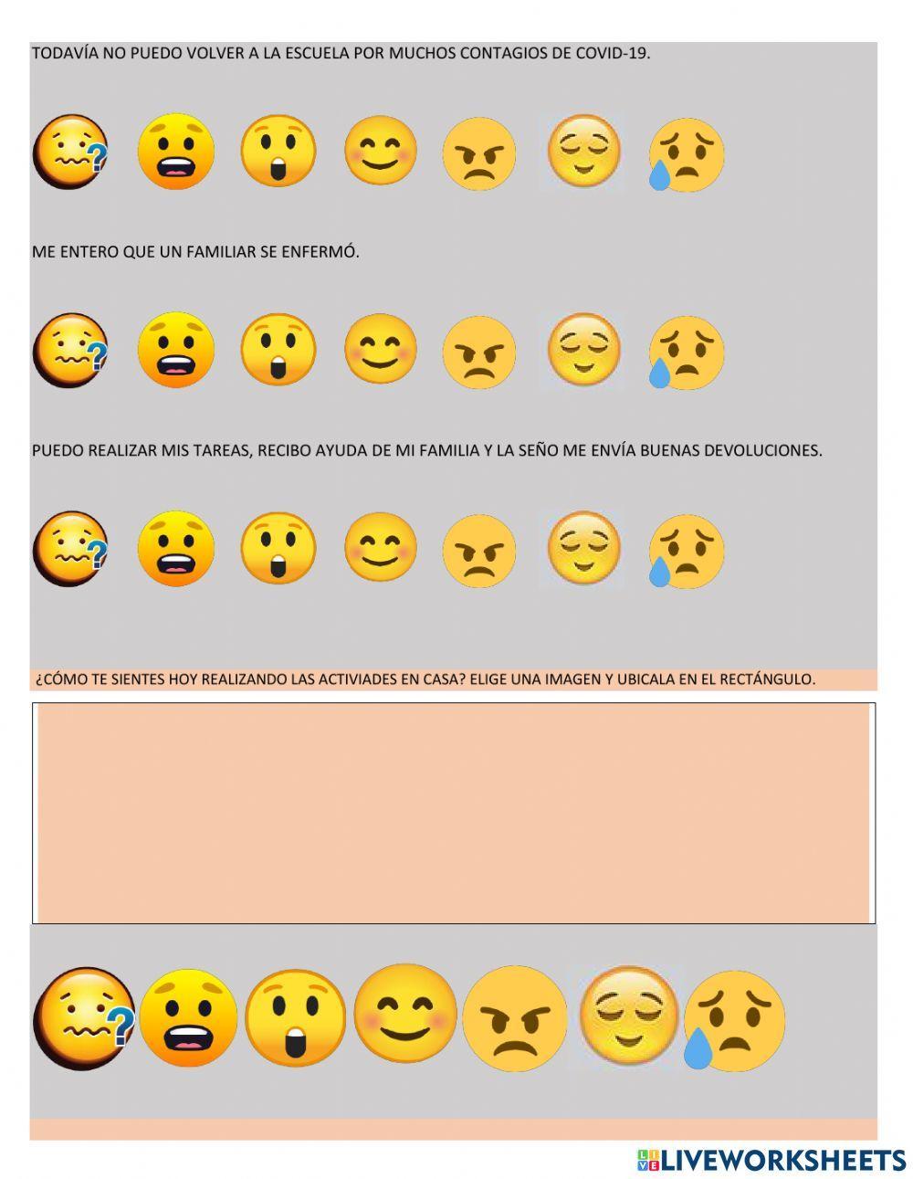 Describe las emociones en pandemia