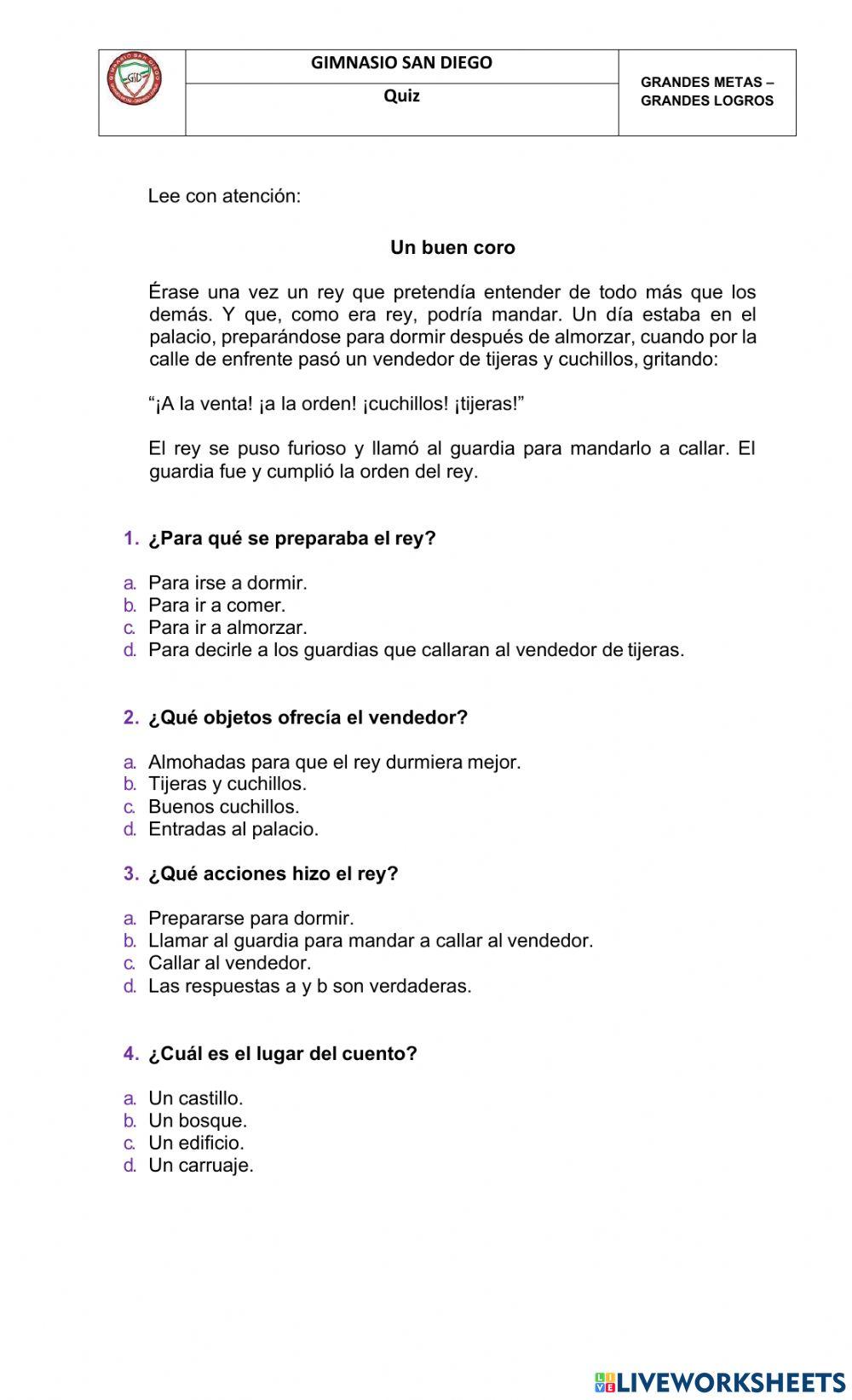Literatura quiz