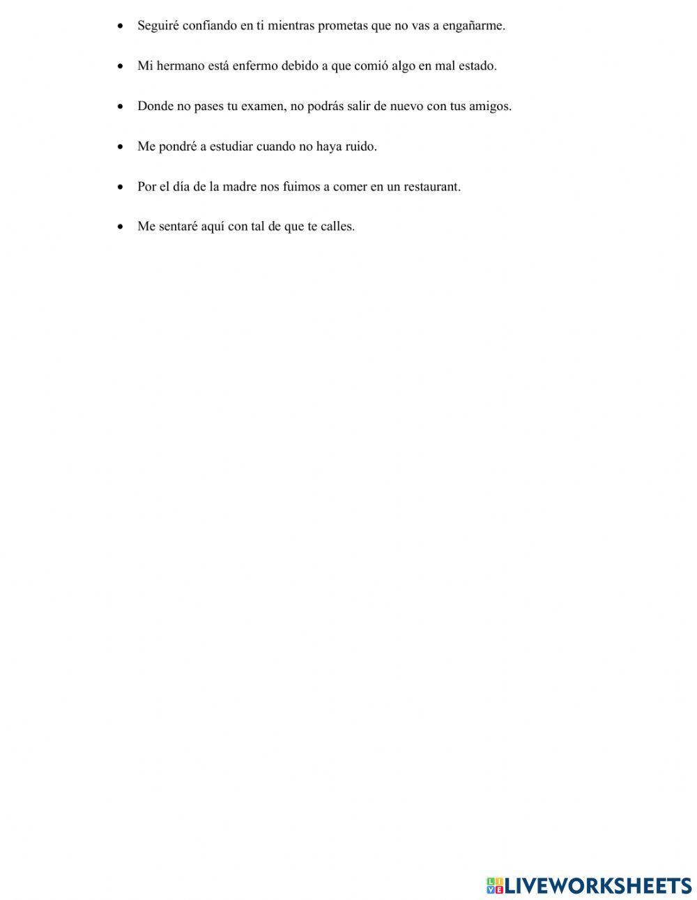 Conectores condicionales