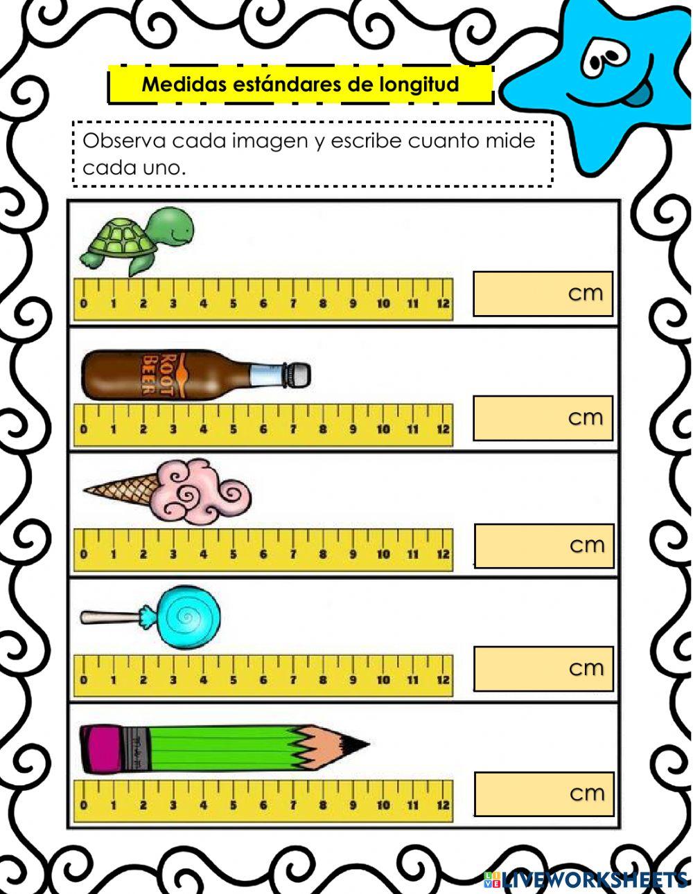 Medidas estándares de medición