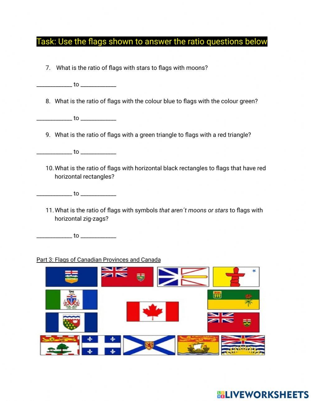 Ratio Assignment -2 Flags & Rations