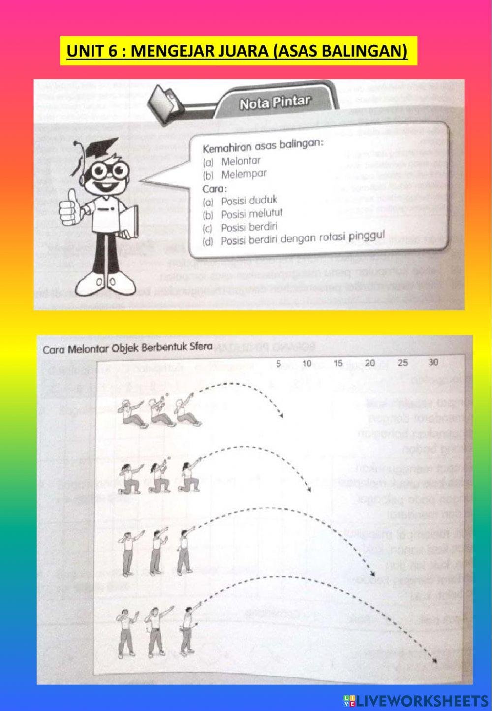 UNIT 6 Mengejar juara