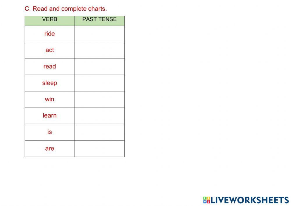 Vocabulary about vacations