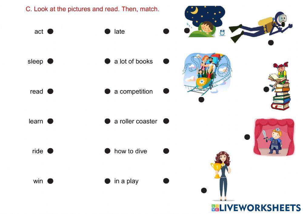 Vocabulary about vacations