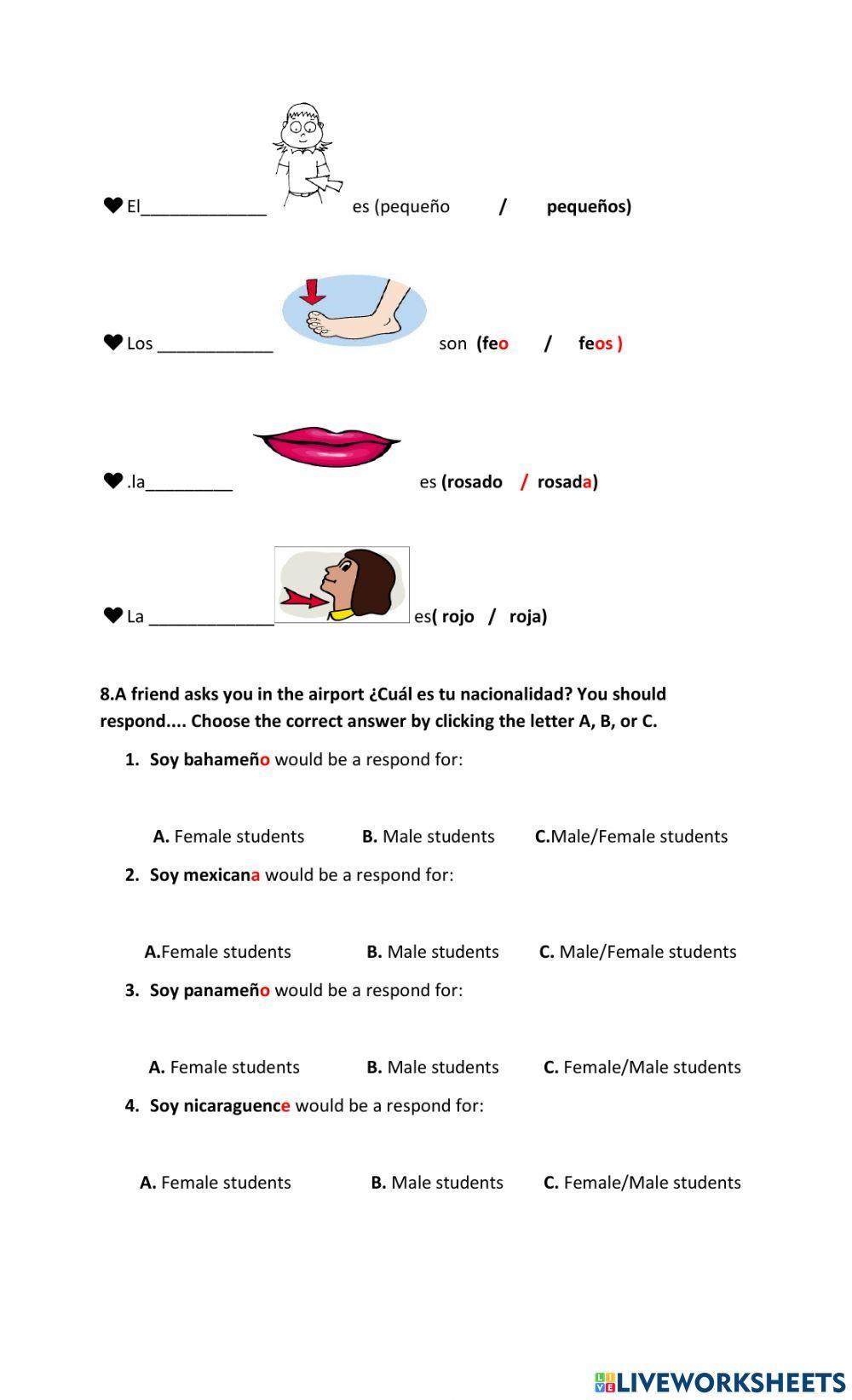 Mock Exam Grade 5-Part I,2021-Update Mock Exam Grade 5-Part I,2021-Update