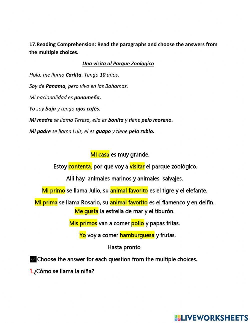 Mock Exam Gr.5 II Part-Update Mock Exam Gr.5 II Part-Update