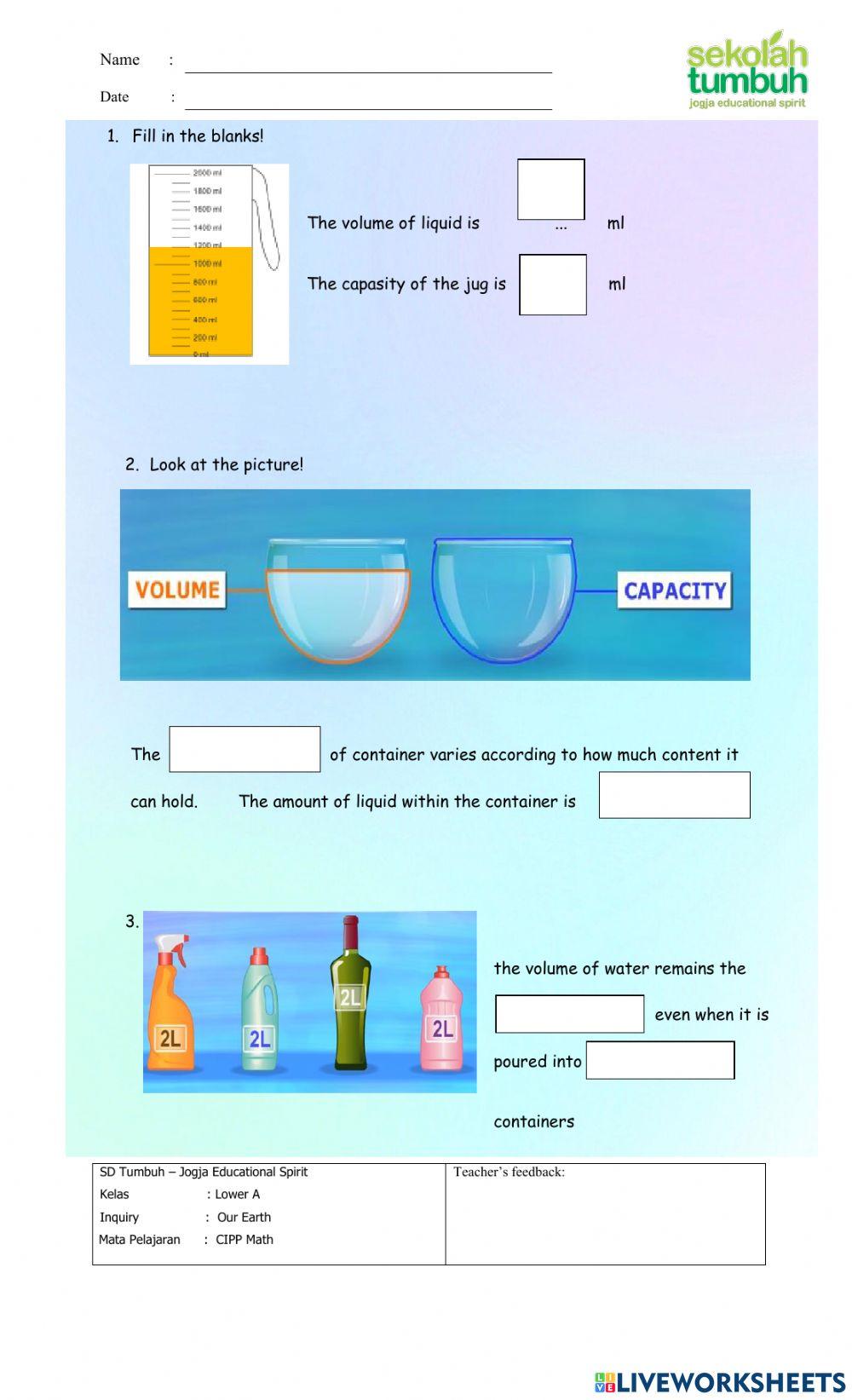 Review Volume and Capasity-A