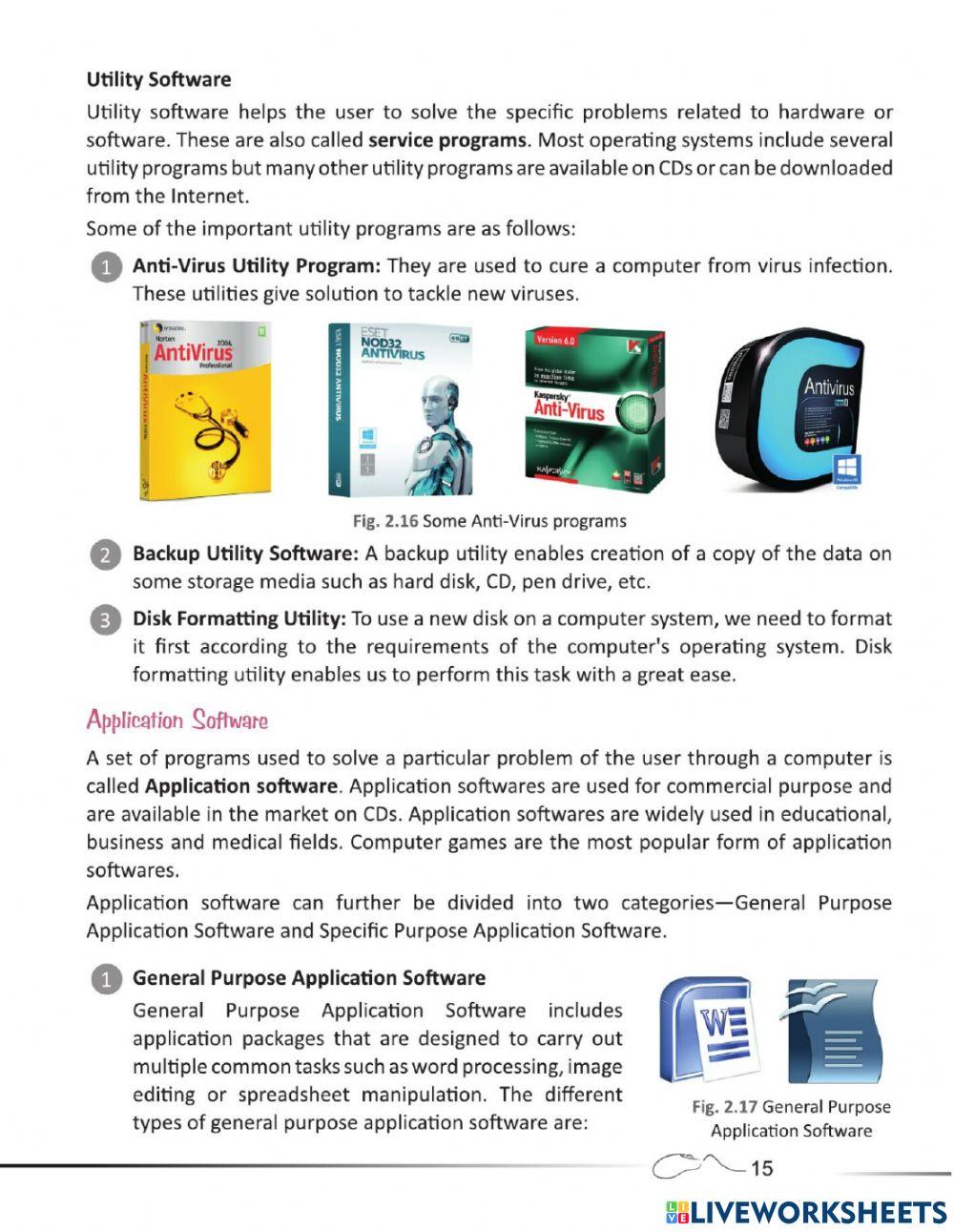 COMPUTER HARDWARE AND SOFTWARE