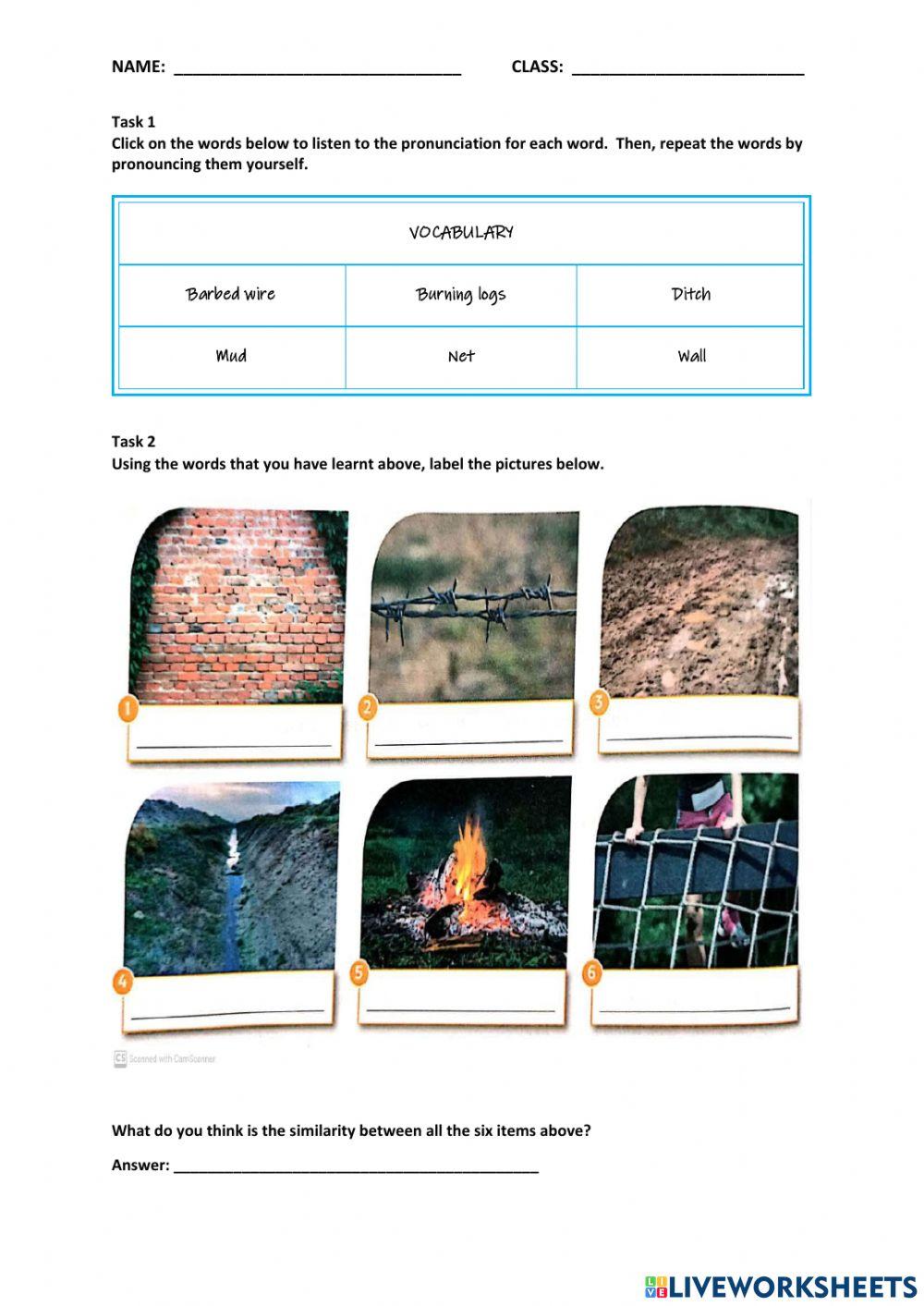 Form 5 Listening Task (Page 38)