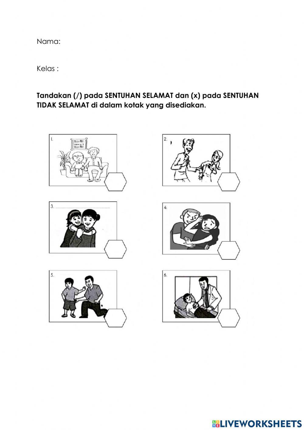 Sentuhan Selamat & Tidak Selamat