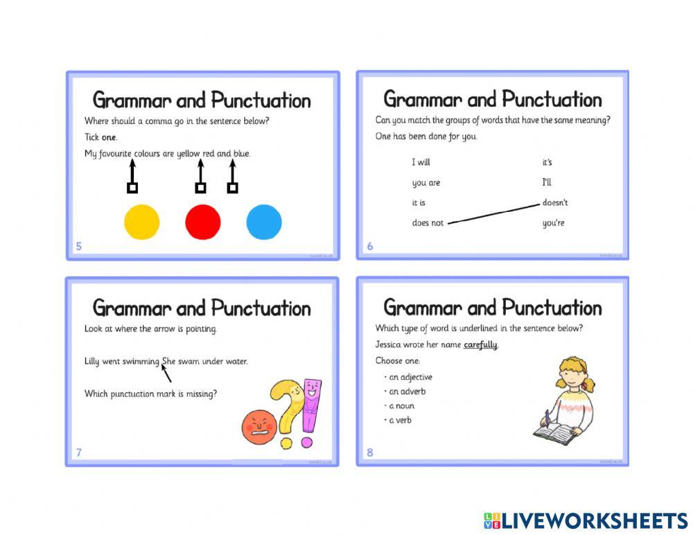 DIS English Term 3 Week 7 spag Exclamation Marks