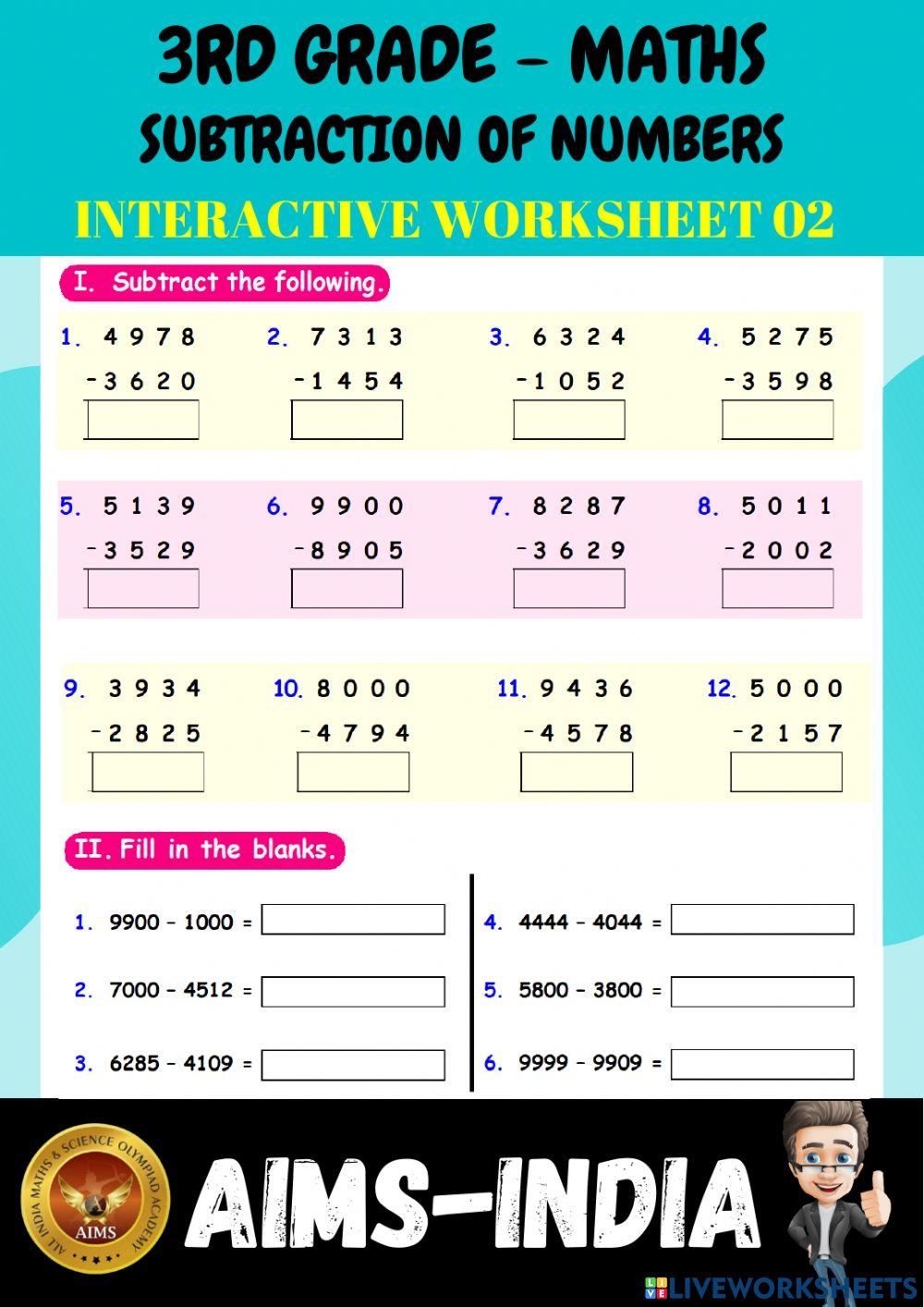 3rd-maths-ps02-subtraction of numbers