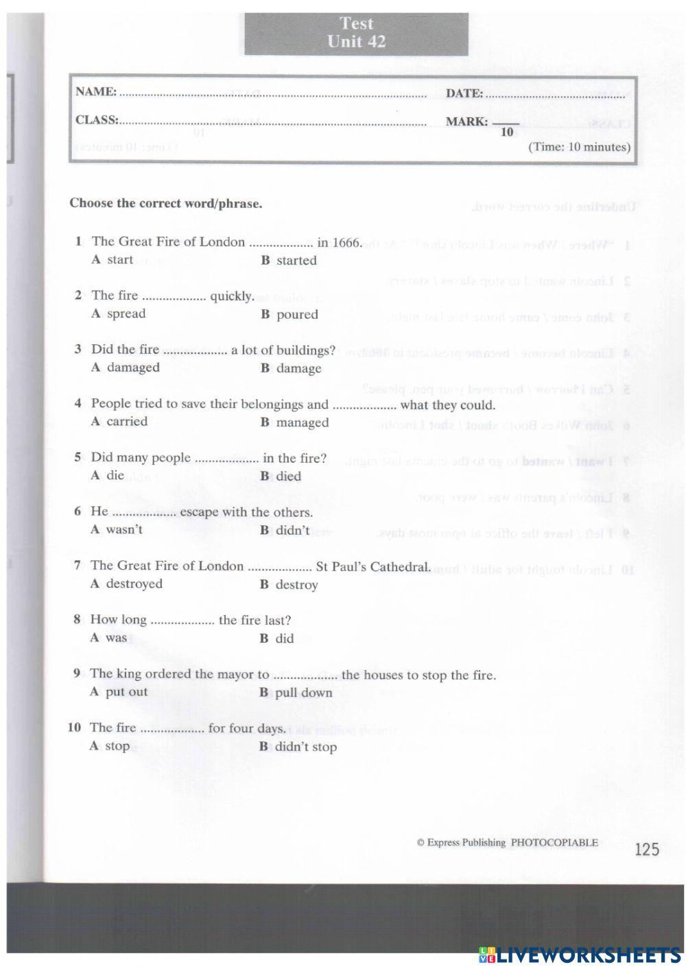 Blockbuster 1 Unit 42-43