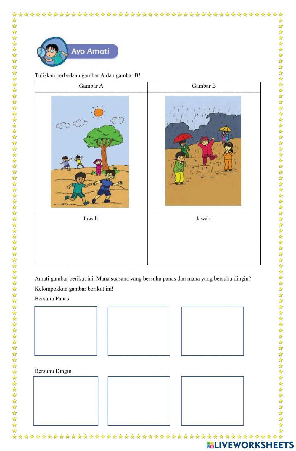 LKPD Kelas 1 Tema 8 Subtema 3
