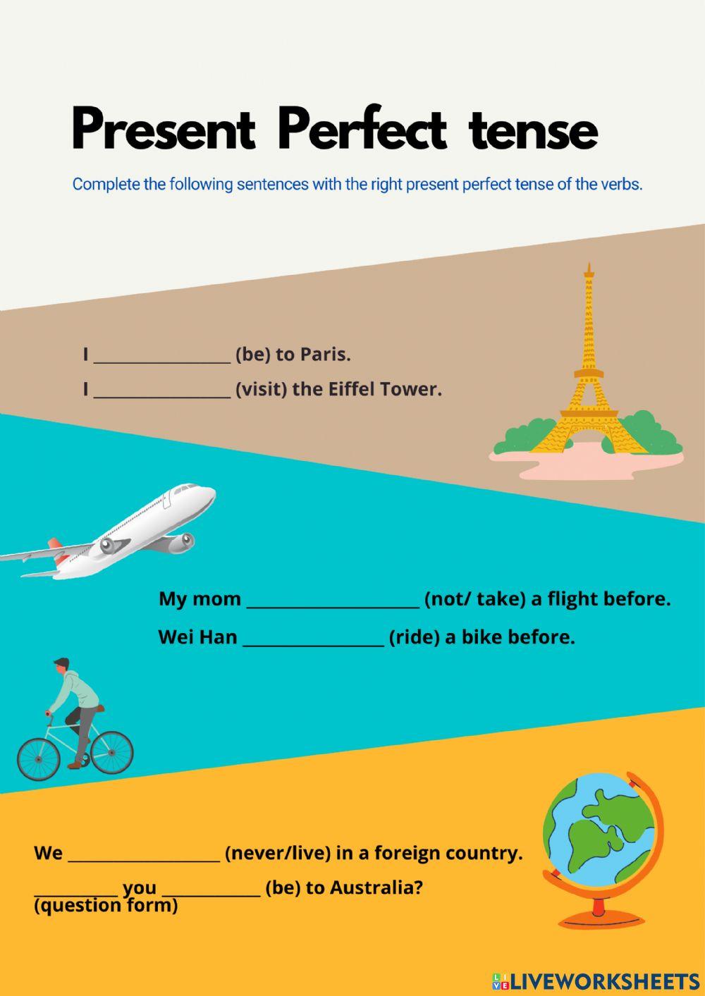 Present Perfect Tense