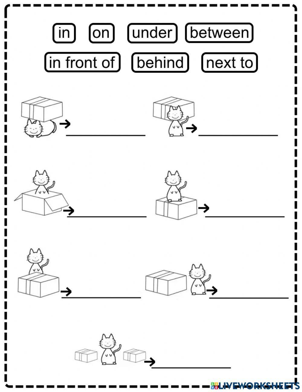 Prepositions of Place
